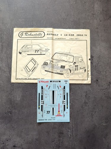 Renault car imsa 79 - 5,