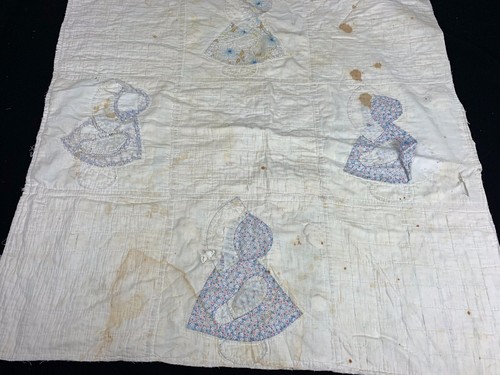 Vintage well worn loved hand - well,