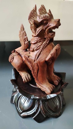 Figurine chien foo chinois - fu/foo,