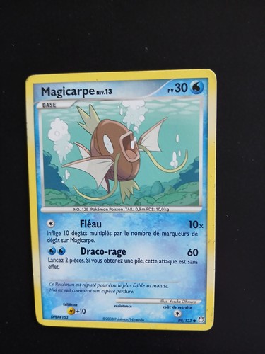 Carte pokémon magicarpe - [lp],