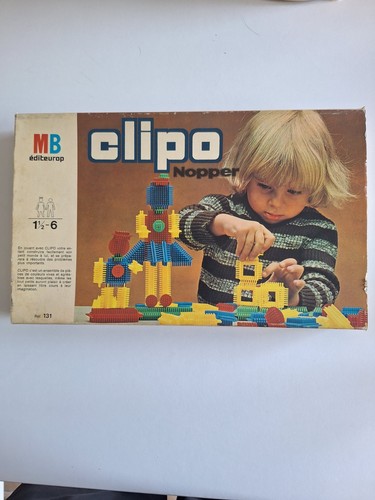 Jeu construction vintage clipo - construction,
