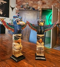 Les mâts totémiques indiens