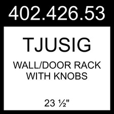 IKEA TJUSIG Wall/door Rack