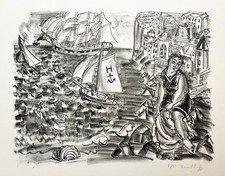 Raoul DUFY - Baigneuse devant
