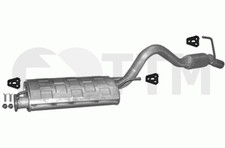 MITSUBISHI L200 2.5 D 115/99cV 1996-2007 Silencieux Arriere+