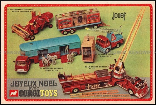 Print publicité corgi - ad,