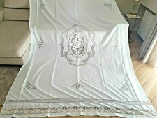 Tente En Pur lino100% Avec Applications Burano A Machine