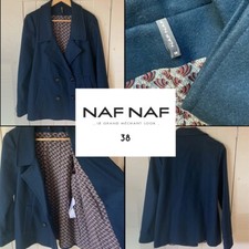 Manteau laine NAF NAF 38