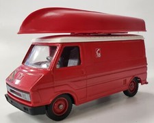 CITROEN C35 POMPIER AVEC BATEAU SOLIDO 1/50 AVEC BOITE