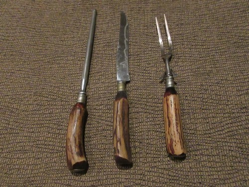 Boker carving set pieces - carving,