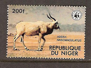 Niger 451 mnh addax - niger,