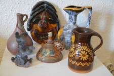 Pichet Vallauris - sculptures terre cuite émaillées - grès...