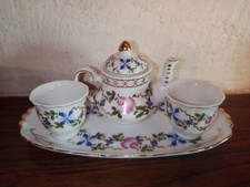 Mini Dinette Porcelaine Service A Thé 4 pieces