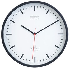 Horloge de gare analogique Ø 22,5 cm avec mécanisme à quartz - St. Leonhard