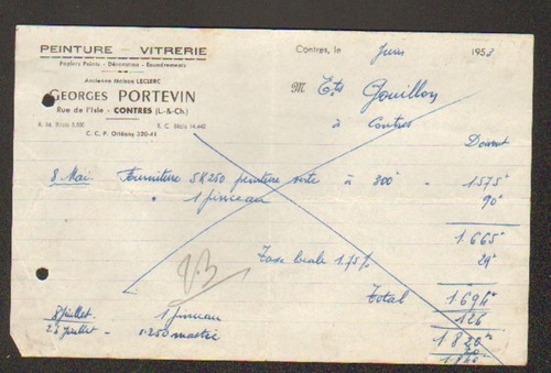 Contres peinture - peinture, /