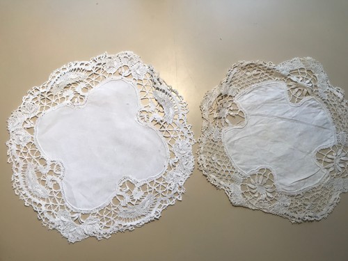 Napperons anciens dentelle - napperons,