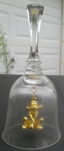 Disney crystal bell - bell, gold