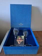 2 verres à vin cristal Saint