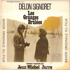 JEAN MICHEL JARRE "LES GRANGES BRULEES" B.O. FILM LP 1973 EDEN ROCK 62 502