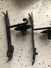 Paire d'appliques brutaliste 1970 Applique 1960 60 70 En Fer Forgé Tbe