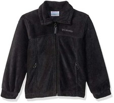 Columbia Big Boys' Steens Mt II Fleece, Black, X-Large