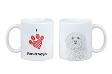 Bichon havanais tasse avec