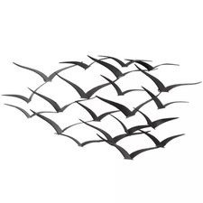 Foiled Flying Flock Of Bird