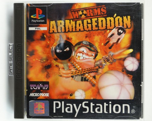 Worms armageddon playstation - worms,
