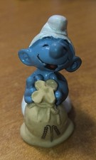 SCHTROUMPF SAC A FARINE ANNEE 80