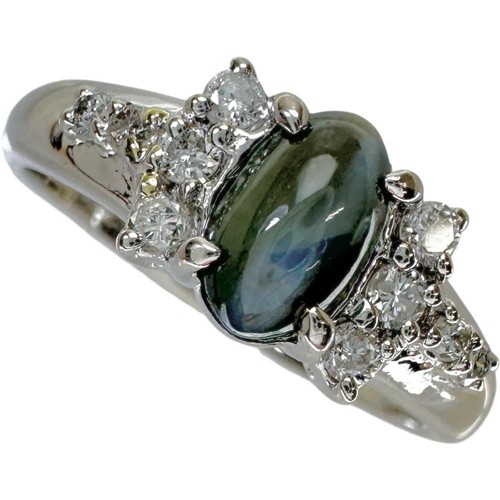 Bague alexandrite cat s - us, 7.8