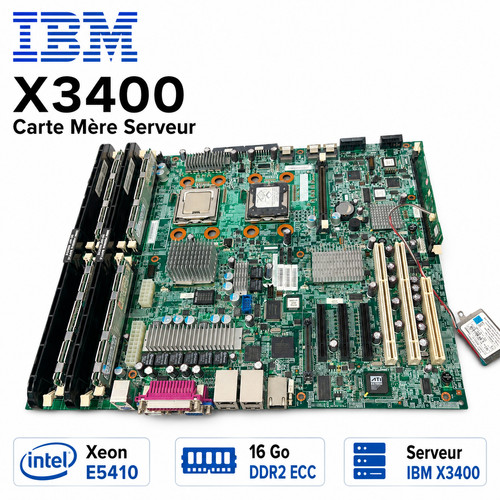 Carte mère ibm x3400 - carte, xeon