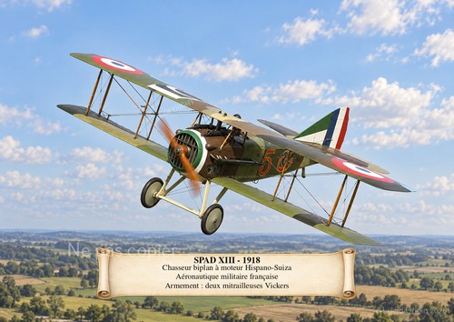 Spad xiii avion aviation - xiii,