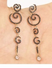 ANTIQUE  VINTAGE DROPS TOPAZ