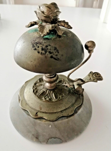 Ancienne sonnette table - sonnette,