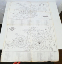 Affiche De Moto Maico MC 250