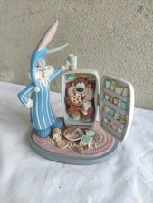 Warner Bros Bugs Bunny And Taz Tasmanian Devil Fridge Figurine 1996 Looney Tunes