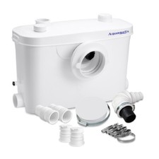 Aquamatix Broyeur Sanitaire 400W Pompe de Relevage 6,5m WC évier 100L/min