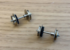 JOUEF lot de 2 essieux (pouvant être bandagés) pour motrice BUDD de la SNCF - HO