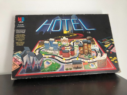 Hotel jeu vintage incomplet - hotel,