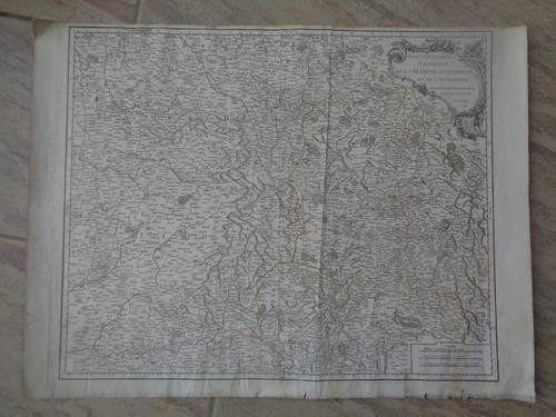 Grande carte géographique - , de