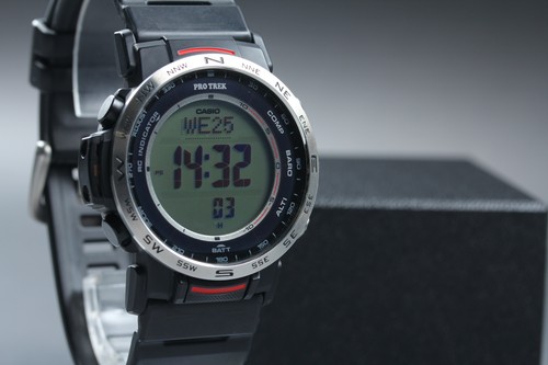 Near mint casio pro trek - mint],