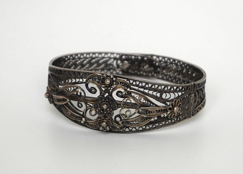 Bracelet ancien argent - ancien,
