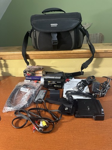 Sony handycam hdr sr10 - sony, bundle
