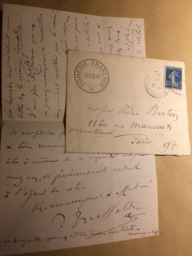 Julles truffier acteur lettre - julles,