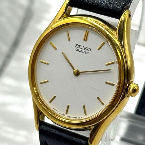 Montre ronde quartz seiko - ronde,