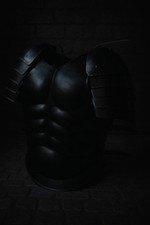 Roman Muscle Black Armor