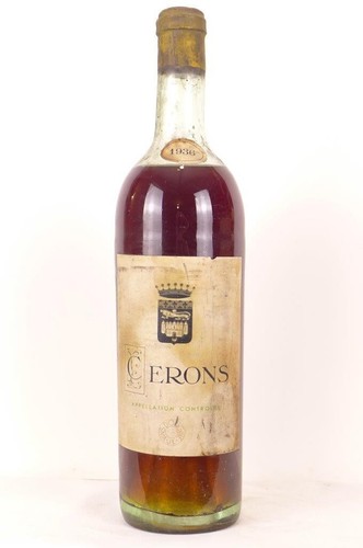 Cérons négoce liquoreux - négoce,