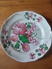 Plat rond faïence - plat,