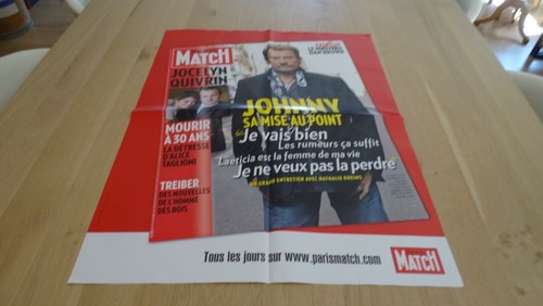 Plv affiche paris match - affiche,