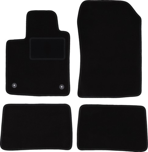 Tapis sol velours noir - en,